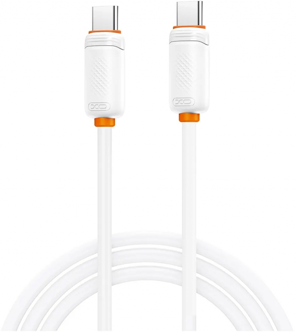 Кабел XO NB-Q302B USB-C to USB-C 1m 60W White